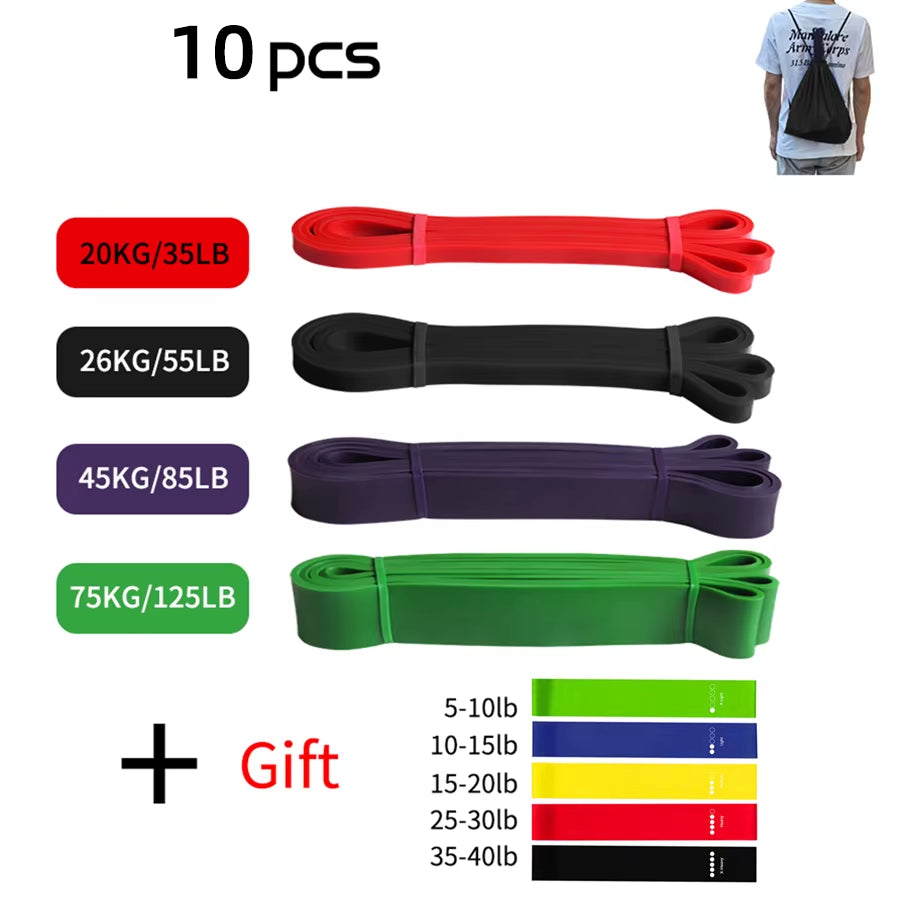 Heavy Duty Natural Latex Resistance Band for Strength Training - Versatile Pull-Up Assist and Workout Companion