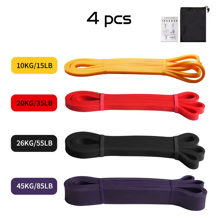 Heavy Duty Natural Latex Resistance Band for Strength Training - Versatile Pull-Up Assist and Workout Companion