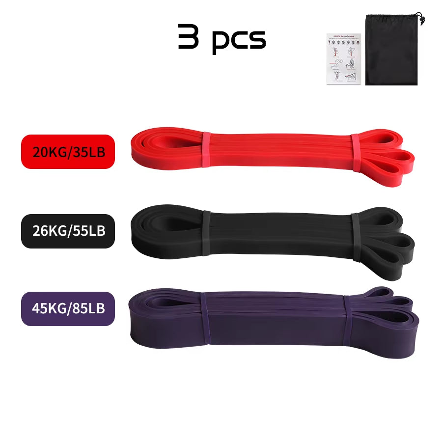 Heavy Duty Natural Latex Resistance Band for Strength Training - Versatile Pull-Up Assist and Workout Companion