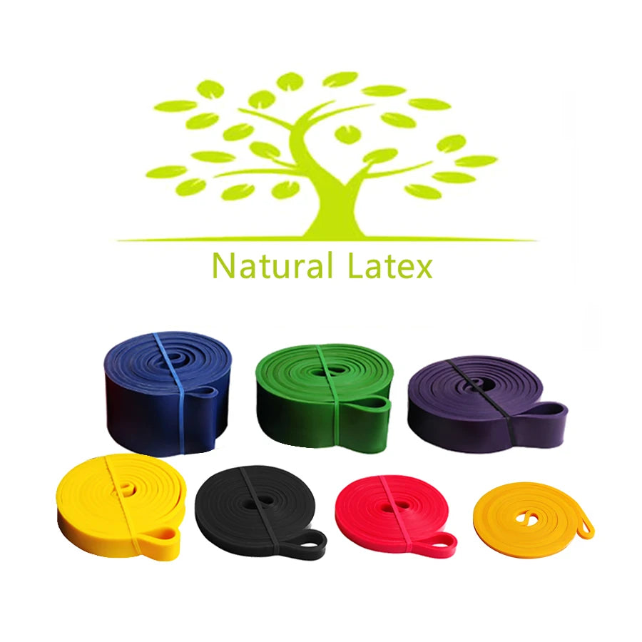 Heavy Duty Natural Latex Resistance Band for Strength Training - Versatile Pull-Up Assist and Workout Companion