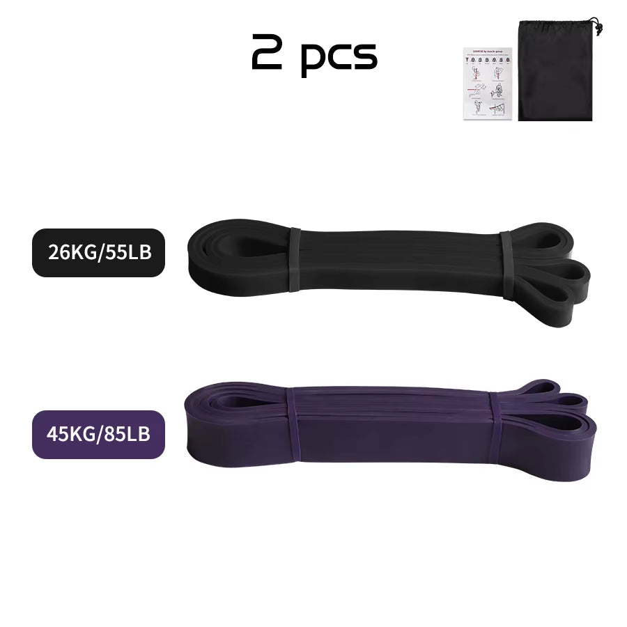 Heavy Duty Natural Latex Resistance Band for Strength Training - Versatile Pull-Up Assist and Workout Companion