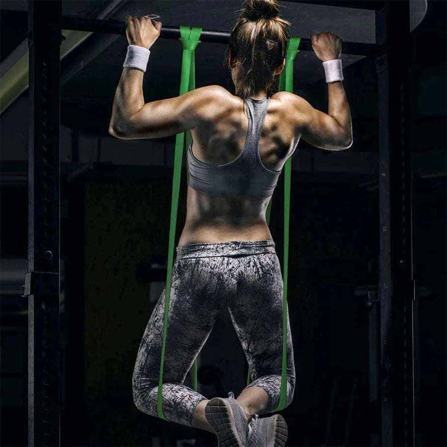 Heavy Duty Natural Latex Resistance Band for Strength Training - Versatile Pull-Up Assist and Workout Companion