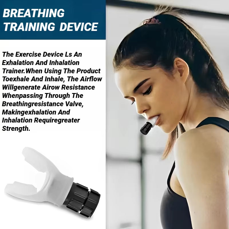 Elevate Your Endurance with the Portable Breathing Exercise Device - Adjustable Resistance for Optimal Lung Fitness