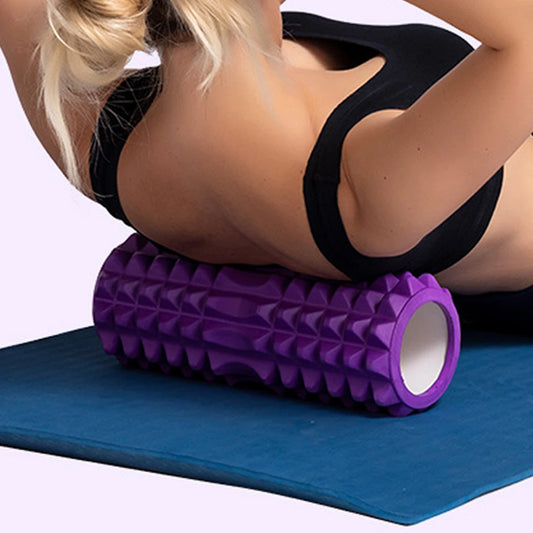 Revitalize Your Body with the 1Pc Foam Massage Roller - Perfect for Muscle Relief, Physiotherapy, and Sports Rehabilitation!