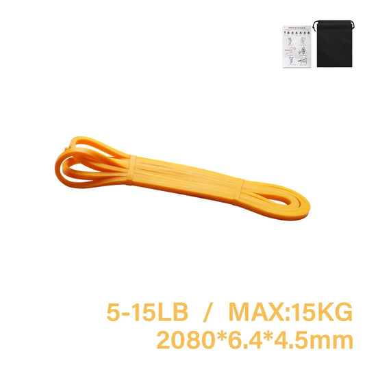 Heavy Duty Natural Latex Resistance Band for Strength Training - Versatile Pull-Up Assist and Workout Companion