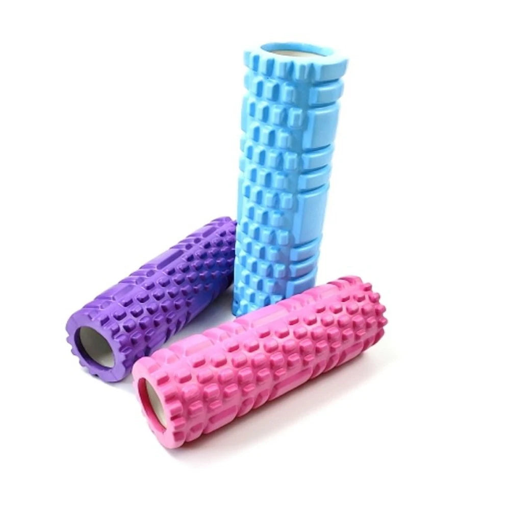 Revitalize Your Body with the 1Pc Foam Massage Roller - Perfect for Muscle Relief, Physiotherapy, and Sports Rehabilitation!