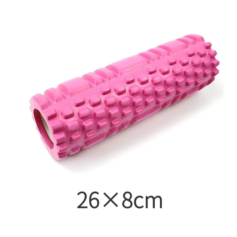 Revitalize Your Body with the 1Pc Foam Massage Roller - Perfect for Muscle Relief, Physiotherapy, and Sports Rehabilitation!