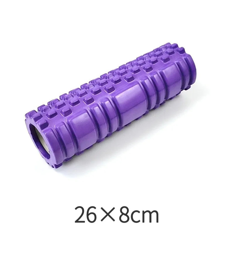 Revitalize Your Body with the 1Pc Foam Massage Roller - Perfect for Muscle Relief, Physiotherapy, and Sports Rehabilitation!
