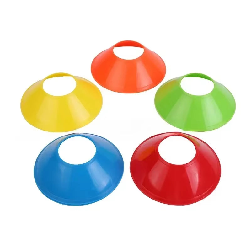 Elevate Your Game with 10Pcs Colorful Soccer Training Cones & Carry Bag - Perfect for Agility Drills and Sports Training