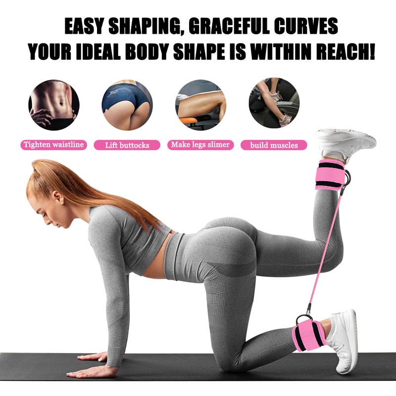 Elevate Your Workout with Ankle Resistance Bands - Perfect for Leg and Glute Training!