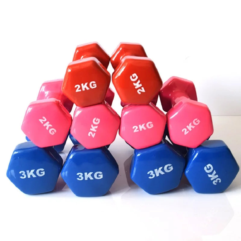 Elevate Your Workout with Our 2Kg, 2.5Kg, and 3Kg Non-Slip Dumbbell Set for Men and Women - Perfect for Bodybuilding and Fitness Training!