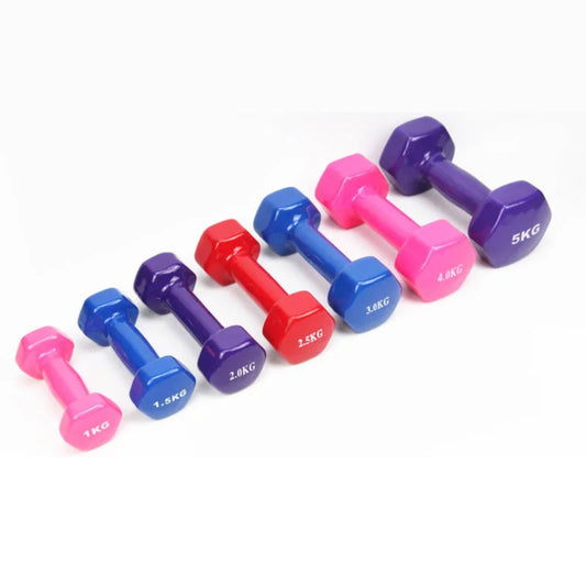 Elevate Your Workout with Our 2Kg, 2.5Kg, and 3Kg Non-Slip Dumbbell Set for Men and Women - Perfect for Bodybuilding and Fitness Training!